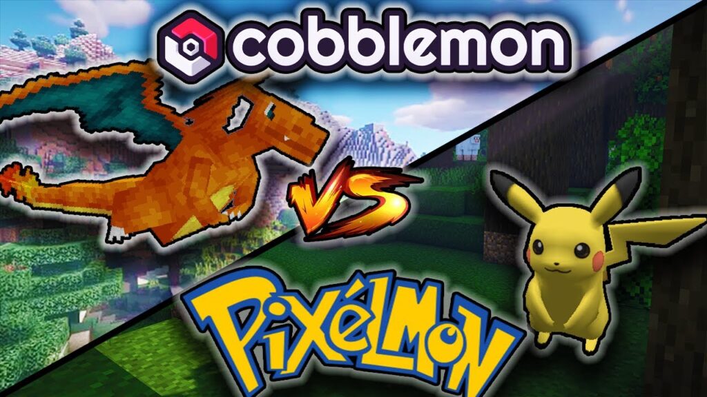 Pixelmon Reforged vs Cobblemon mod Minecraft