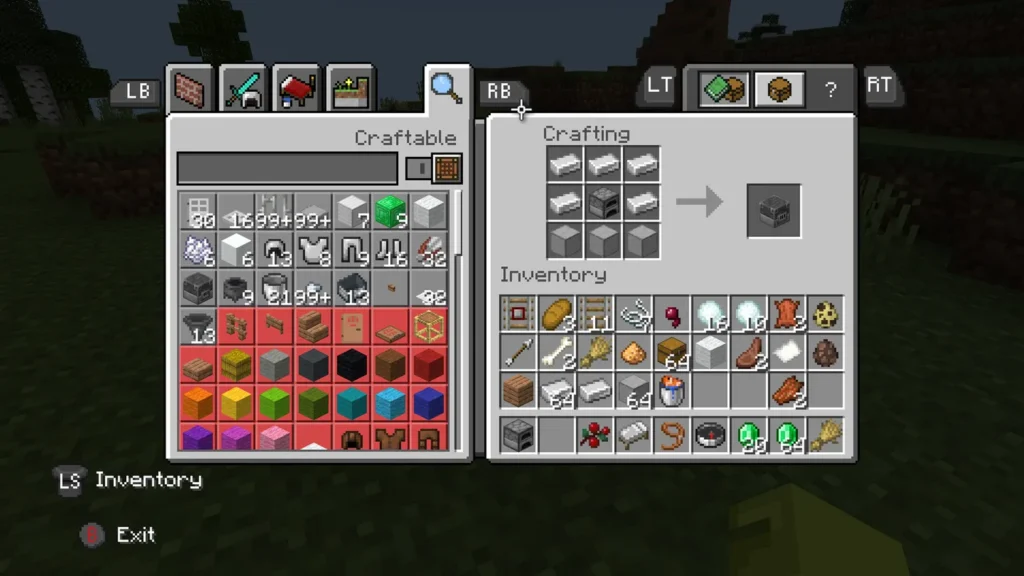 Haut fourneau Minecraft craft