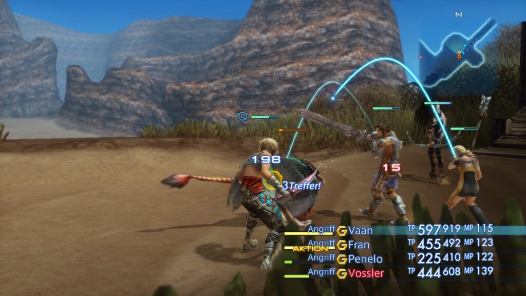 FF12 système de combat