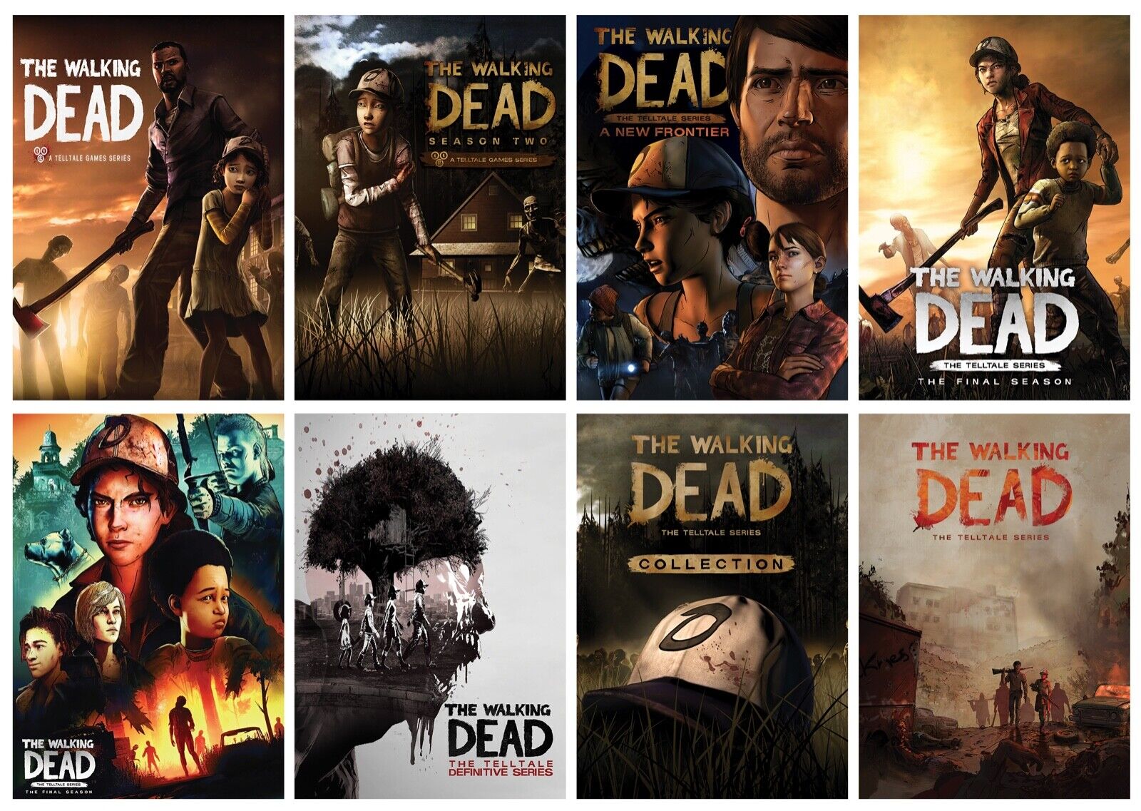 TWD Telltale toutes les versions du jeu