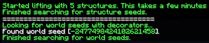 Seed Cracker X Trouver la seed d'un serveur Minecraft sans /seed 