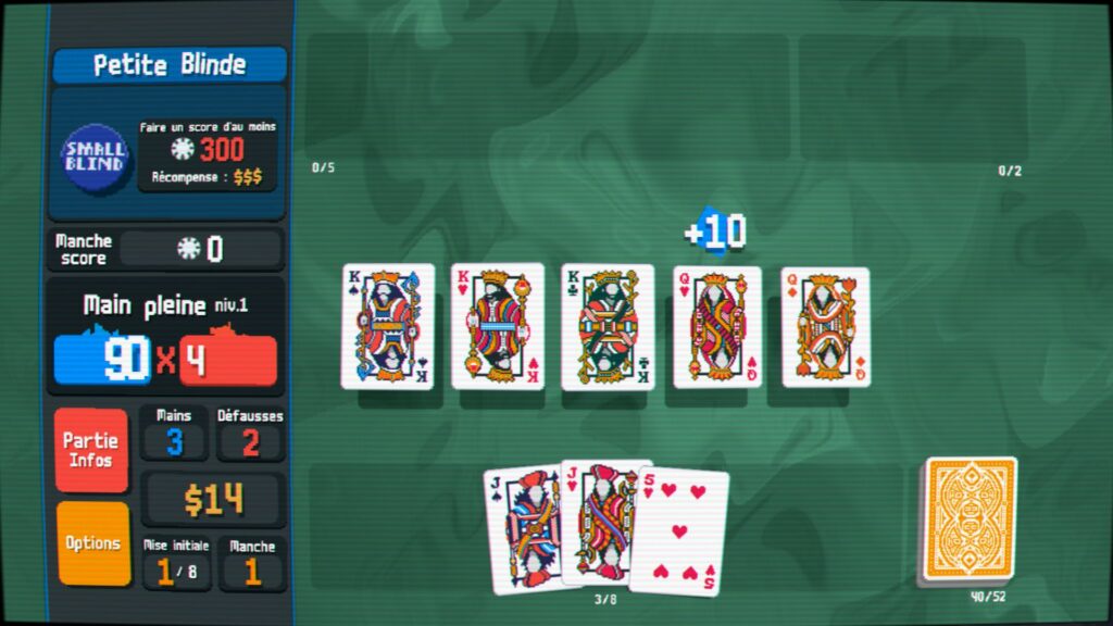 Balatro screen jeu PC