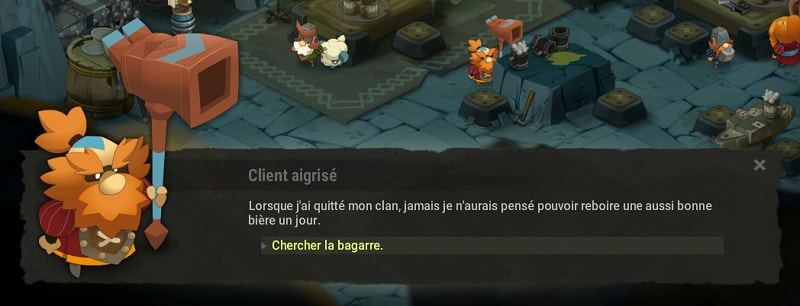 Client aigrisé quête Chercher un Marteau-Aigri