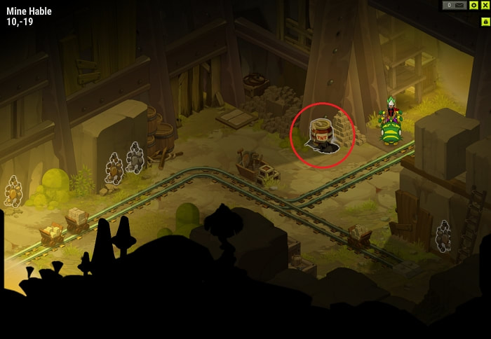 Dofus Tonneau TNT pour la quête Crise sanitaire