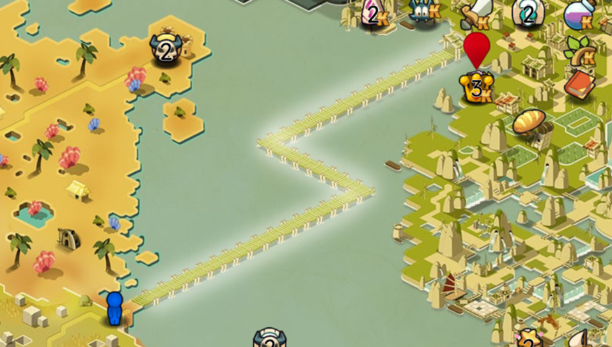 Dofus traverser le pont de Pandala