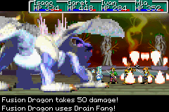 Golden Sun Fusion Dragon
