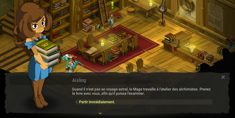 Lancement quête restauration rapide Dofus 3
