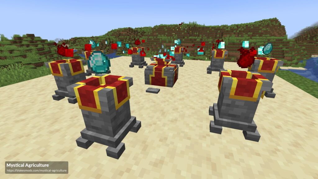 Minecraft Mystical Agriculture Infusion Altar