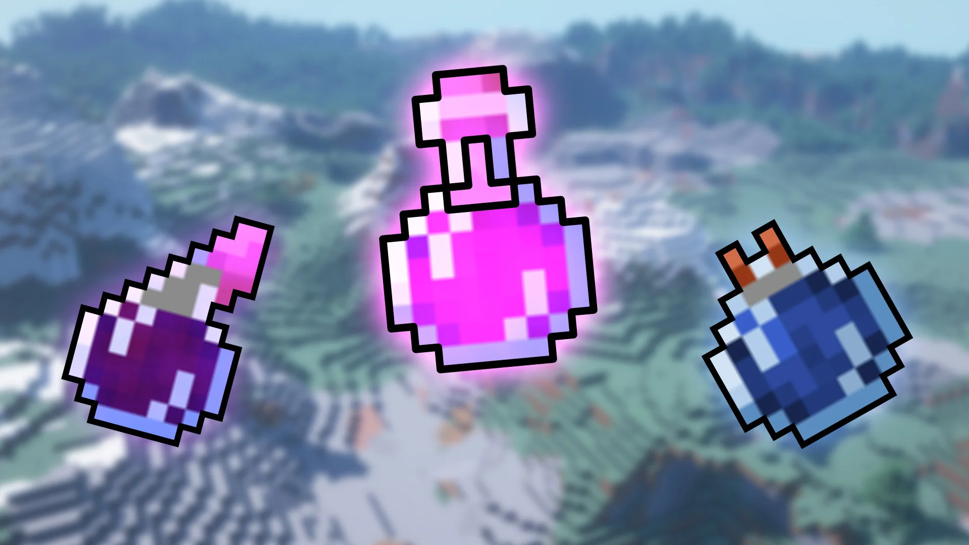 Potion d'infestation Minecraft