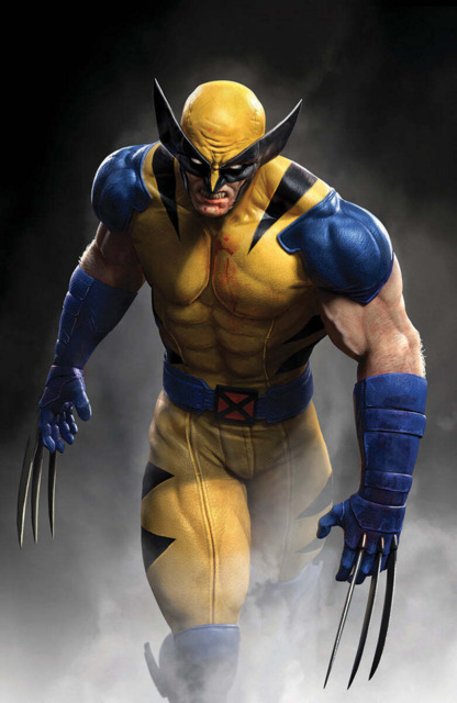 Super-héro Marvel Wolverine