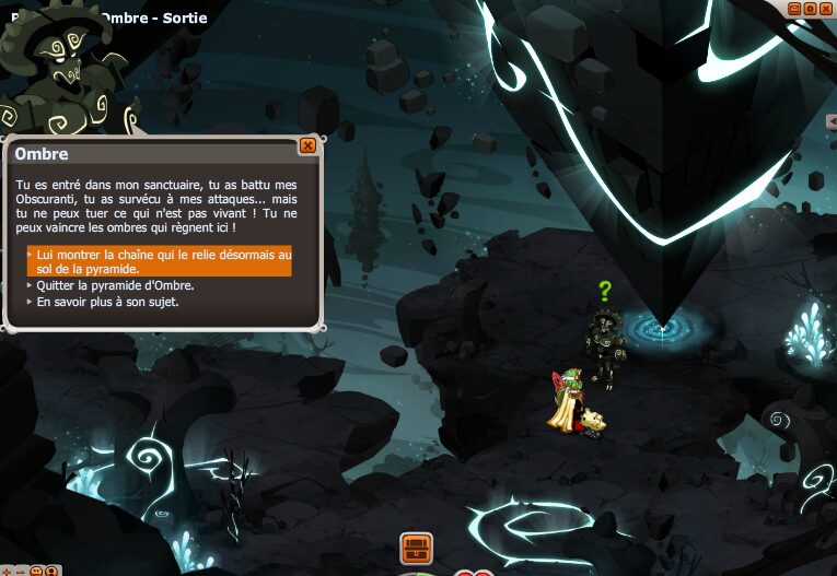 L'armée des ombres Dofus vaincre Ombre