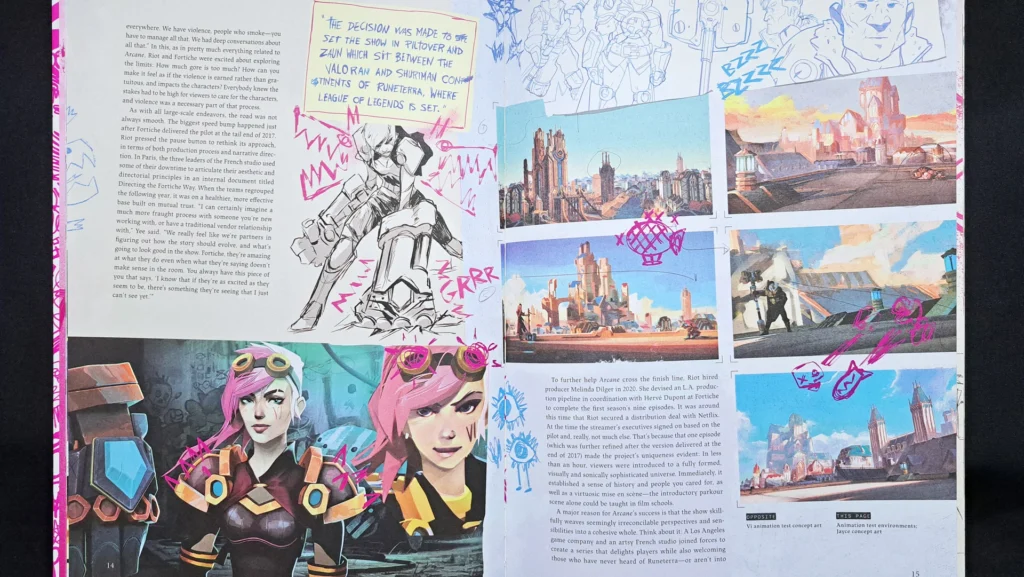 Artbook Arcane avis