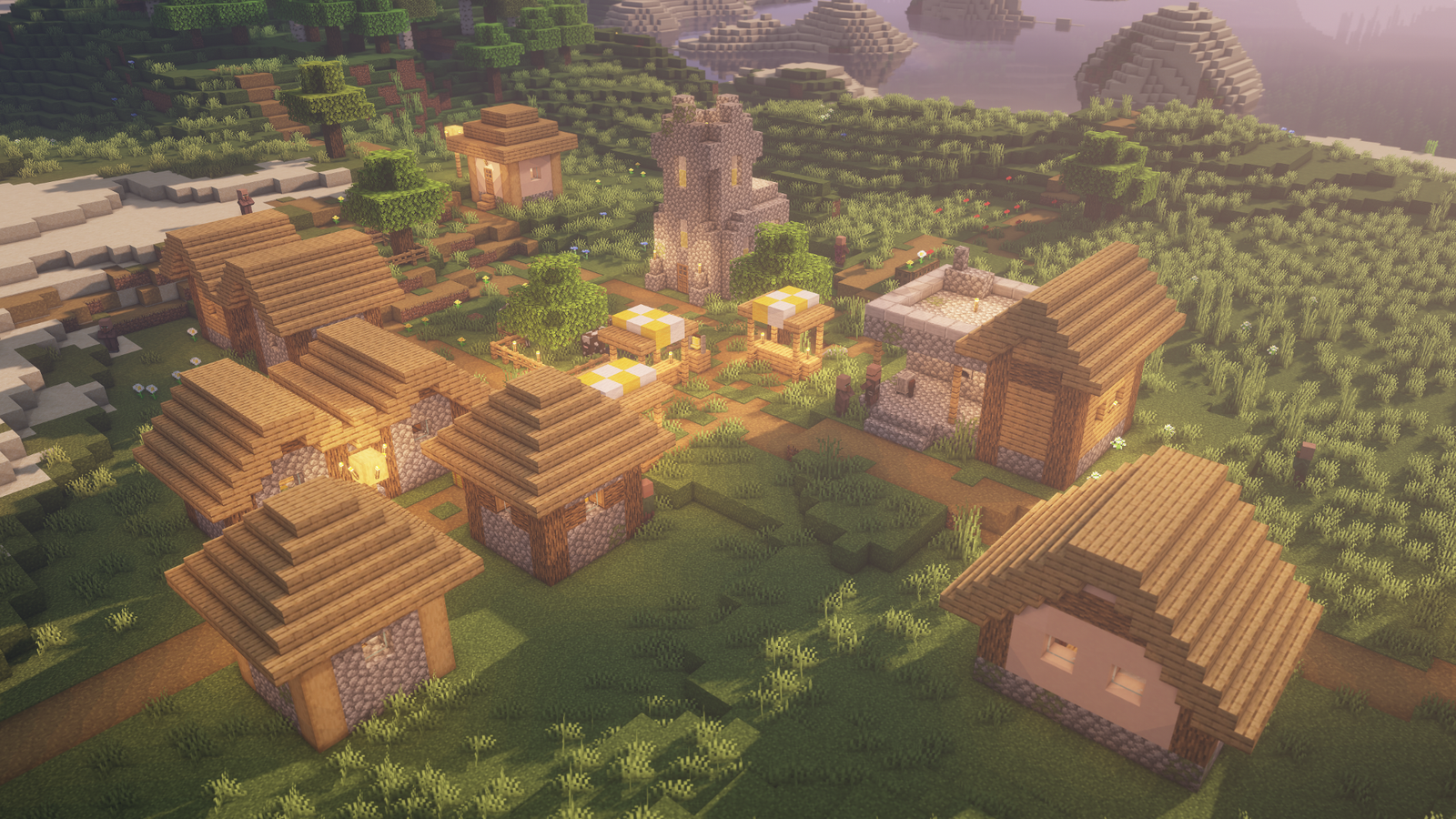 Comment trouver un village dans Minecraft