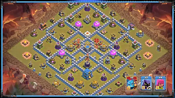 Compo HDV 12 Clash of Clan