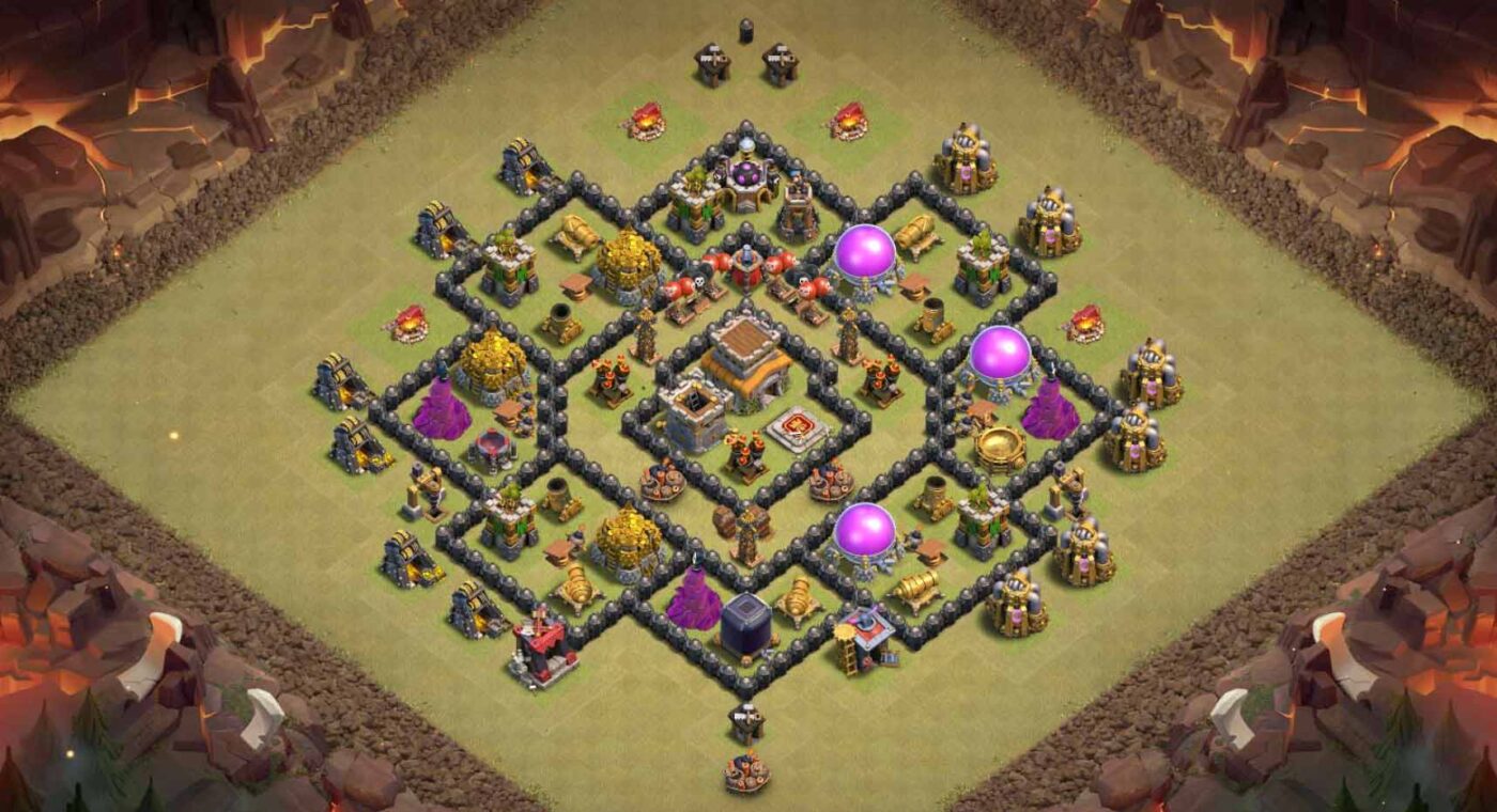Meilleure compo HDV 8 Clash of Clans