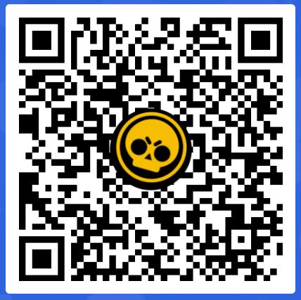 QR code Brawl Stars 2026 Icône Cartoon