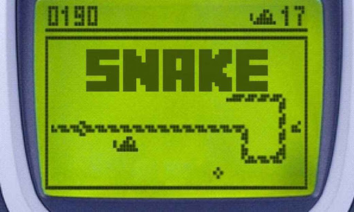 Premier jeu Snake sur Nokia