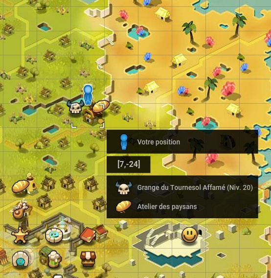 Le tour du monde Dofus position départ