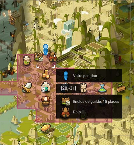 Musamune Dofus position quête départ Shodanwa