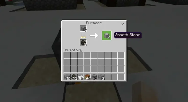 comment fabriquer de la pierre lisse dans Minecraft