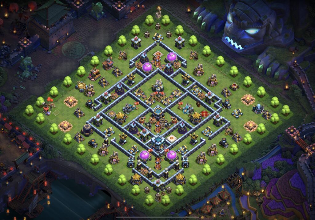 Clash of Clans HDV 13 village