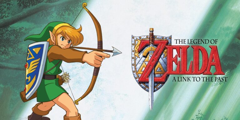 Artwork officiel de The Legend of Zelda A Link to the Past sur Super Nintendo