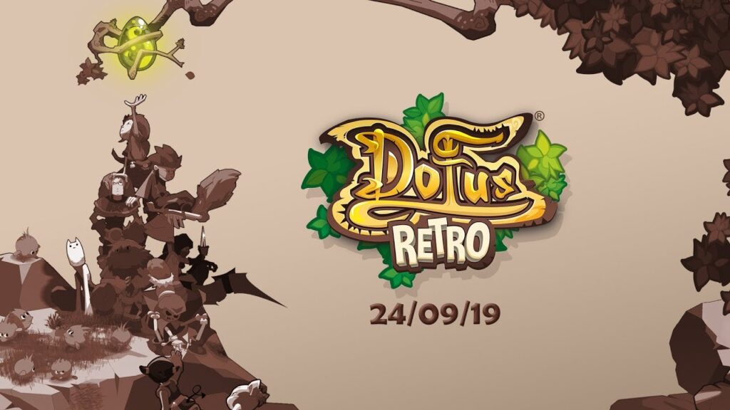 Artwork officiel du trailer Dofus Retro d'Ankama