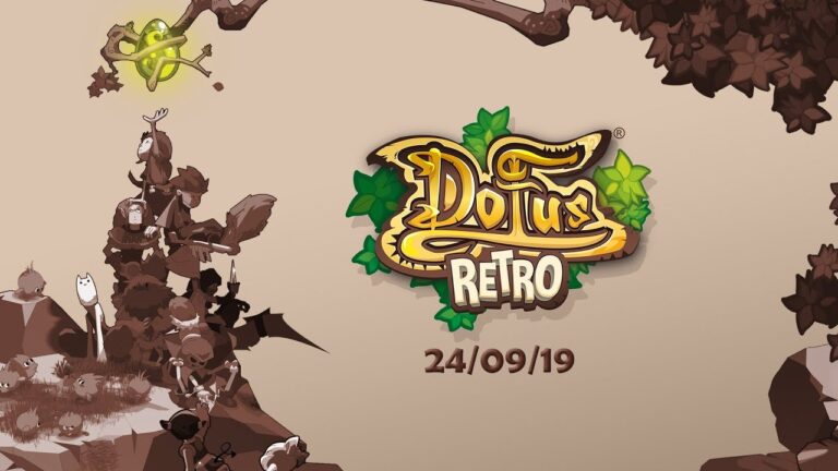 Artwork officiel du trailer Dofus Retro d'Ankama