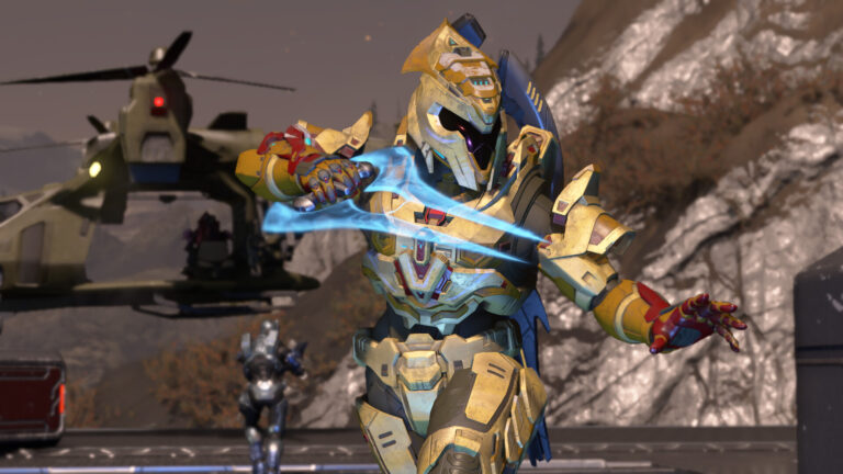 Combat multijoueur dans Halo Infinite illustrant les opérations saisonnières