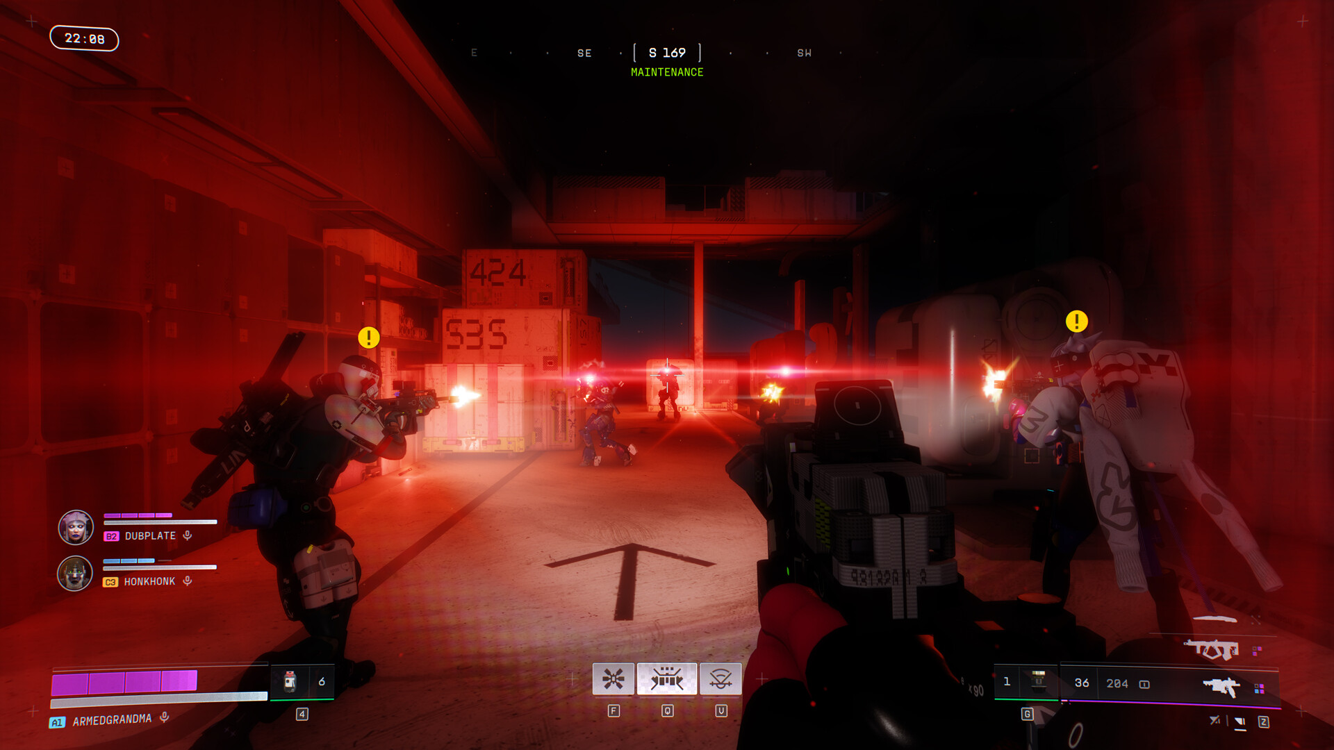 Décor du jeu Marathon de Bungie, extraction shooter testé sur PS5