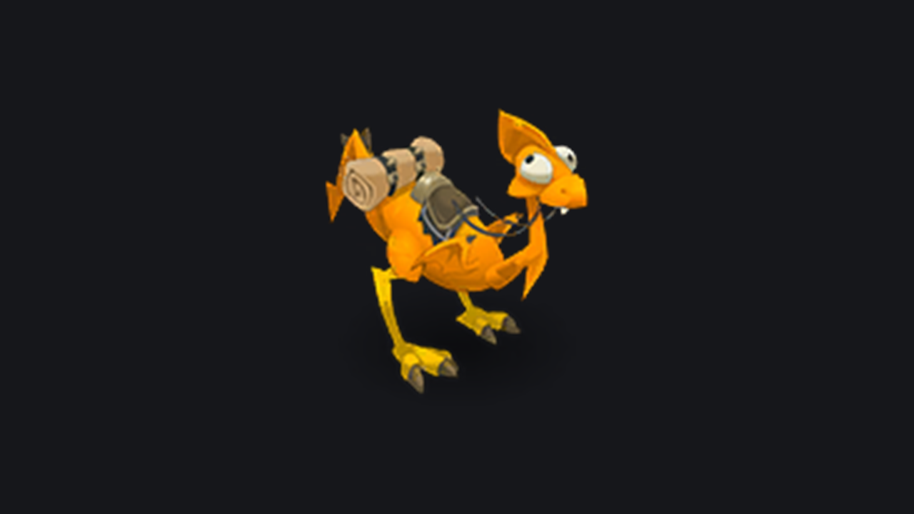 La Dragodinde Rousse, recompense de la quete Naissance d'une vocation