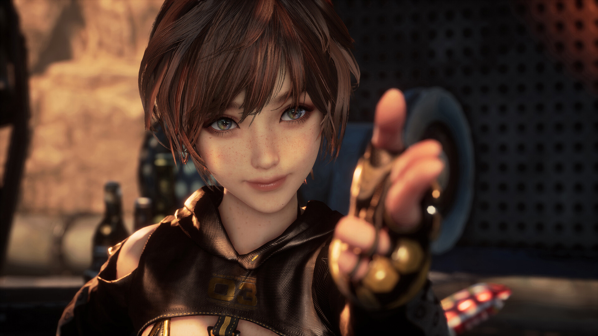 Environnement post-apocalyptique exploré dans Stellar Blade sur PS5